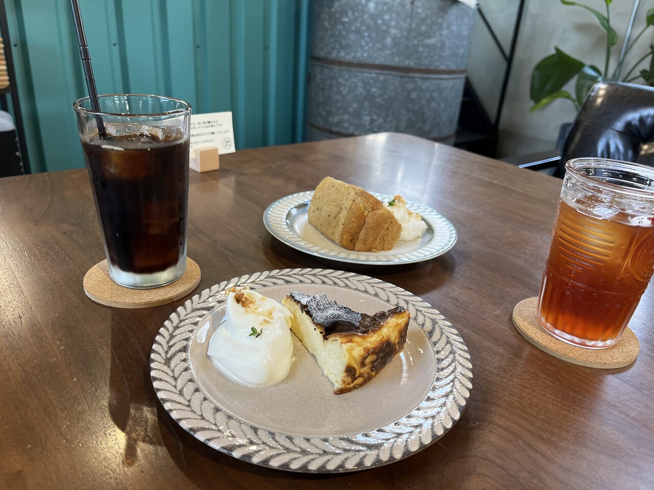 Storagecafeのカフェメニュー