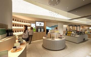 地場産品等の展示・販売イメージ